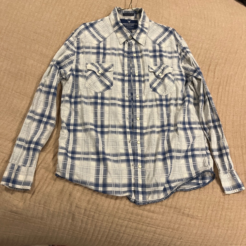 Pearl snap shirt